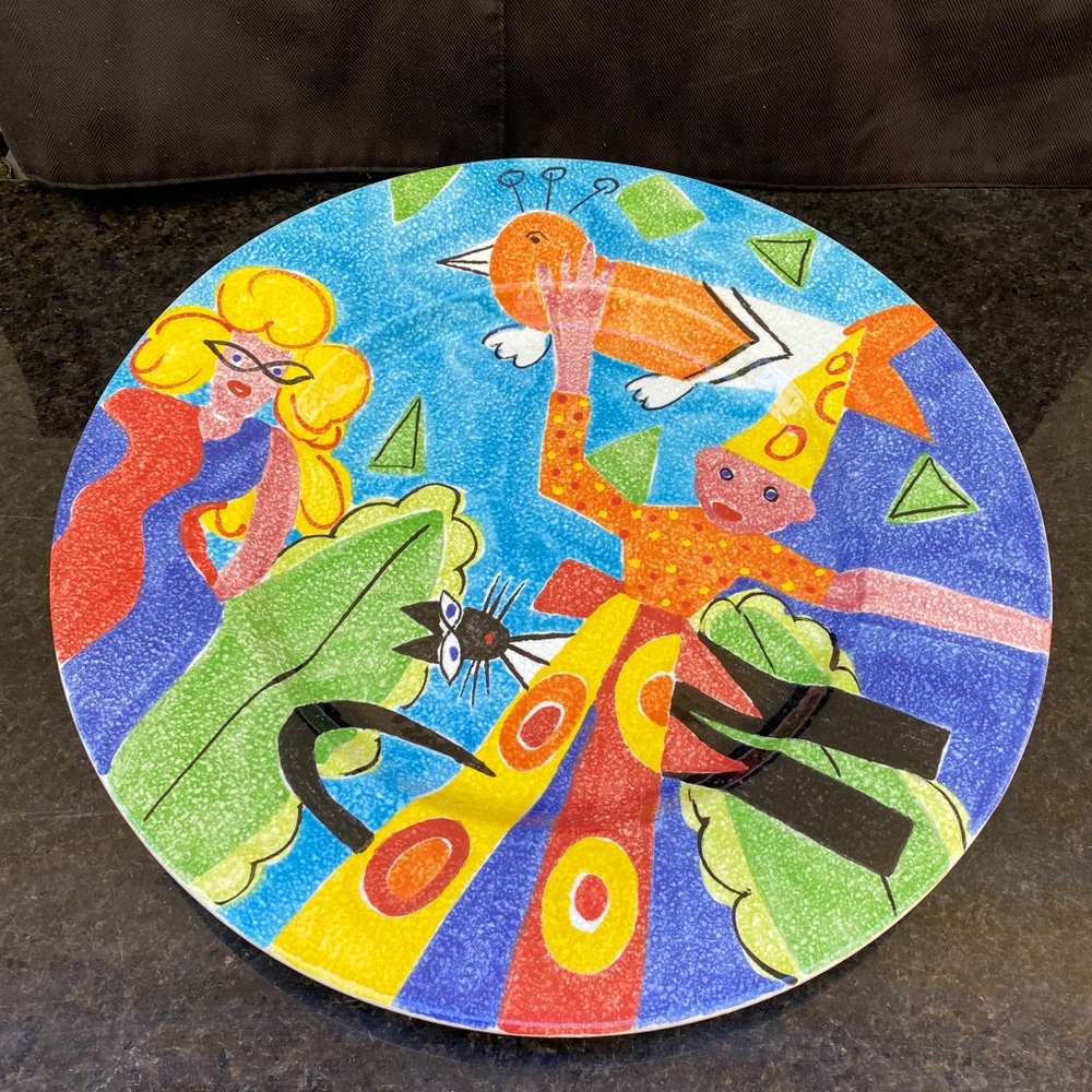 Abstract Italian Platter